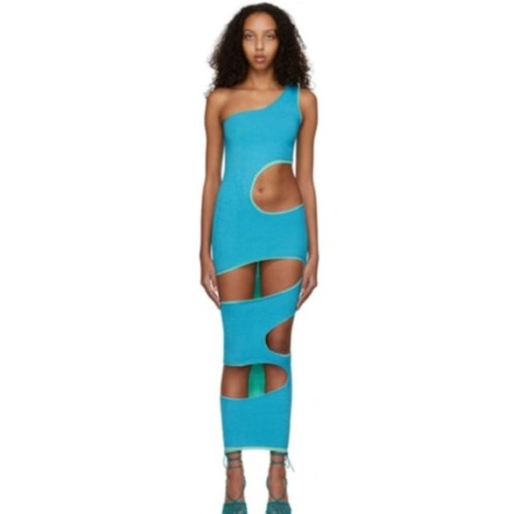 Brand New Set of Two Isa Boulder Double Lava Long Dress Size S - Picture 1 of 6